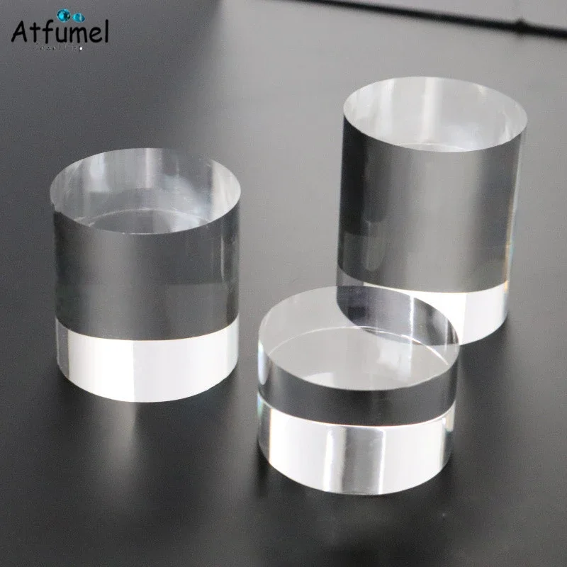 Photo Acrylic Block - Anillo cilíndrico acrílico, soporte para presentación