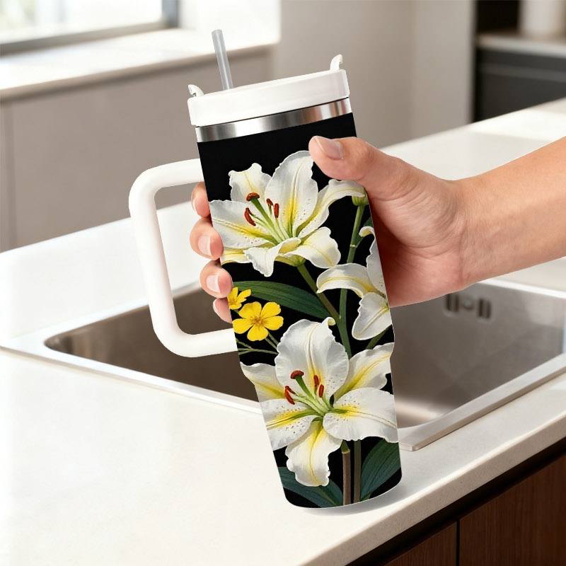 Sublimation Mug White - Vaso térmico de acero inoxidable de