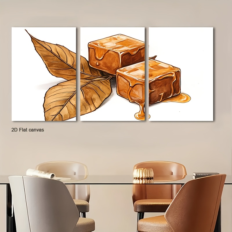 Canvas Wrap Ready - Lienzo sin marco, 3 piezas, arte