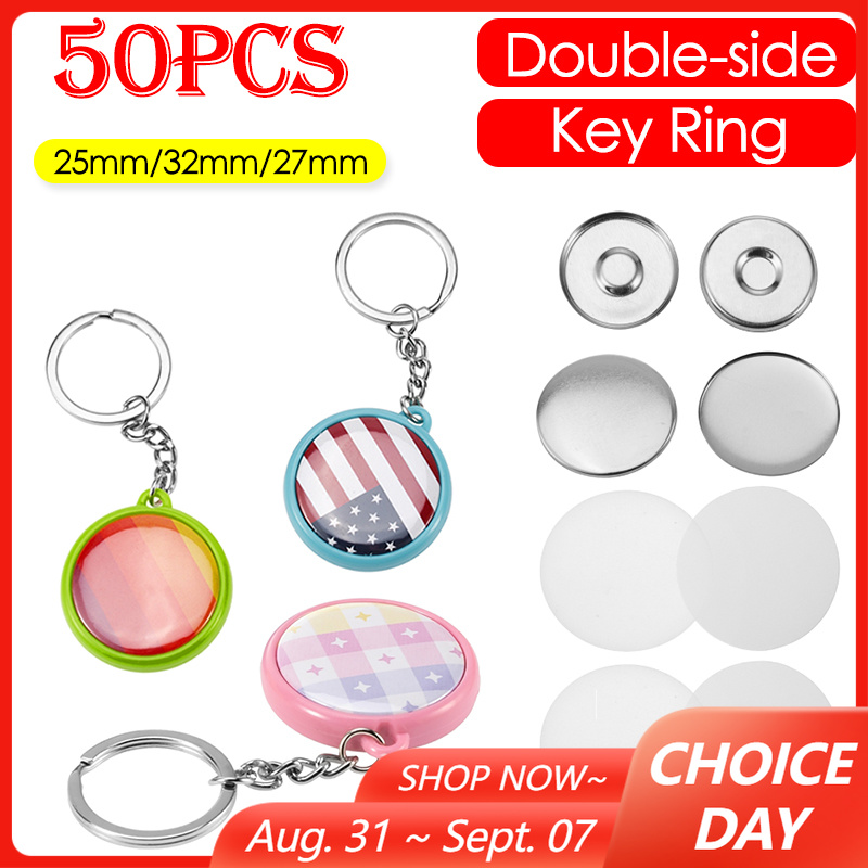 Button Badge Blank - 50 piezas/Set 25mm 32mm 37mm Botones