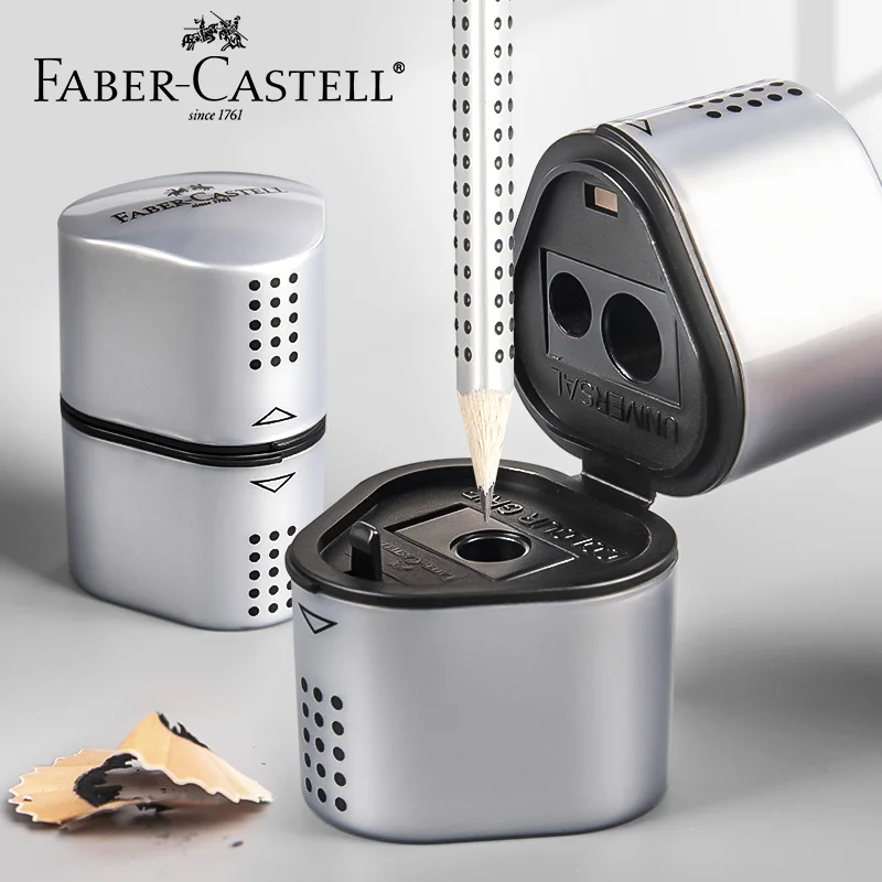 Faber-Castell Pencil Grip - Faber-Castell Grip Trio Sacapuntas de artista