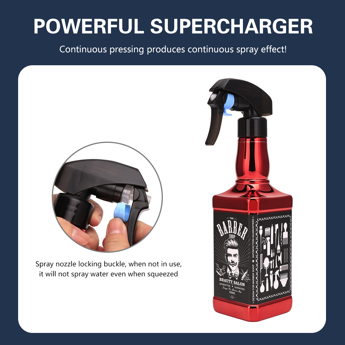Botella pulverizadora de peluq - Water Bottle Blank reseña y precio