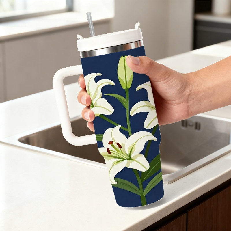 1 taza de viaje de 40 oz adecu - Sublimation Mug White reseña y precio